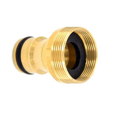 China Copper joint 21/23MM internal and external faucet wire connector car wash transformation fittings rapid reduction of basin nipple fine for sale