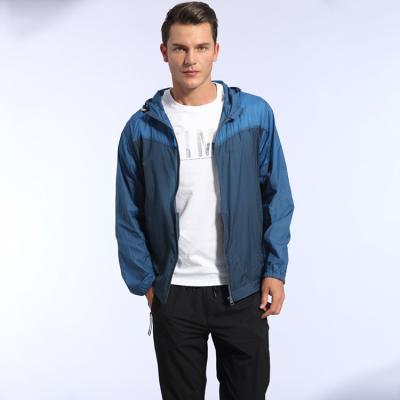 China Factory direct sales ultra thin quick drying summer anorak jackets windproof men viable high quality for sale