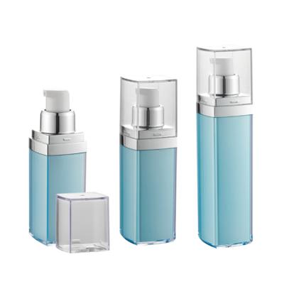 China BEAUTY PACKING Square Pump Airless Bottle Cosmetic Packaging Skin Care Cream Container for sale