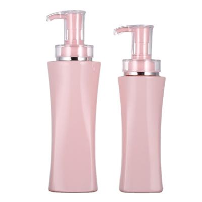 China BEAUTY PACKAGING 200ml 350ml 500ml Custom Plastic Shampoo Bottle With Lotion Pump for sale