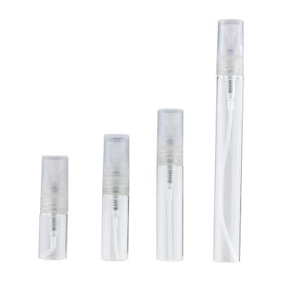 China 5ml 10ml Mini Glass Sanitizer Refill Spray Atomizer Refillable Perfume Bottle for sale