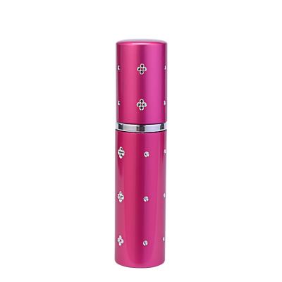 China Custom Glass Aluminum Atomizer Refillable Perfume Bottle Spray Refillable for sale