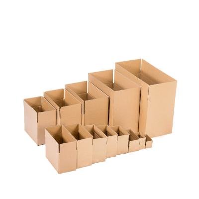 China Recycled Materials Logo Custom Materials Cardboard Manufacturer Corrugated Shipping Box For Delivery Cardboard Shipping Cardboard Packing Packaging for sale