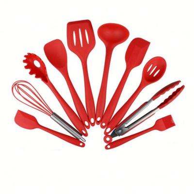 China 2020 Success Design Health Viable Safety Amazon Non-Stick Kitchenware 10pcs Sets Pan Household Kitchen Accessories Silicone for sale