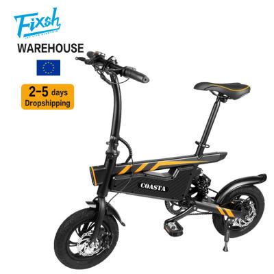 China Free Shipping Foldable Foldable ebike 350w Mini City Electric Bikei Long Range ebike 250w 12 Inch Waterproof Aluminum Alloy EU Warehouse for sale