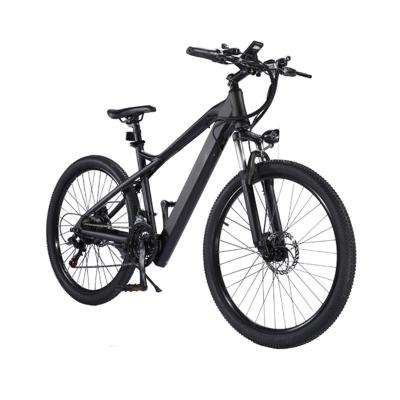 China Aluminum alloy EU warehouse e-bike mountain bike 48V350W mountain bike disc 26inch electric mountain bike for sale