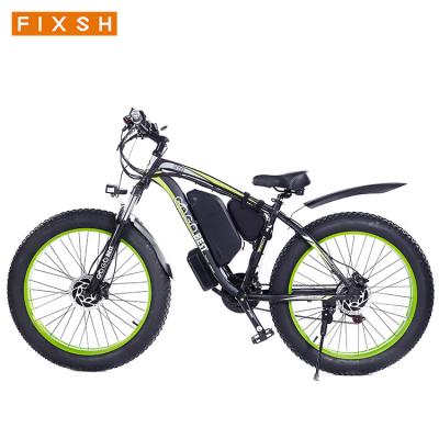 China EU warehouse DDP alloy fat 26 inch ebike aluminum SHIPPING tire 48V17.5A long term with 1000W fat tire ebike for sale