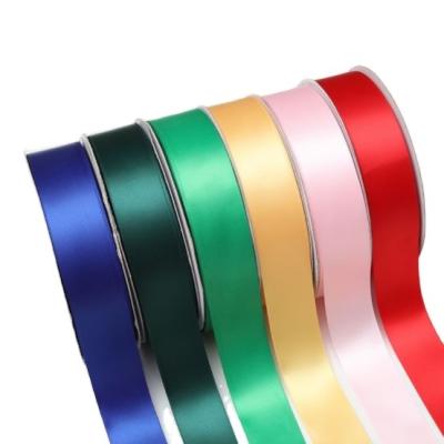 China Single face high quality iridescent high quality satin ribbon (25mm) for sale