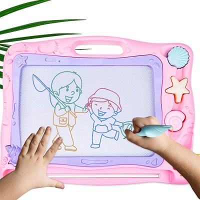 China Educational Toys Good Quality Drawing Playing Magnetic Drawing Board Kids Drawing Board Large Protective Etching for sale