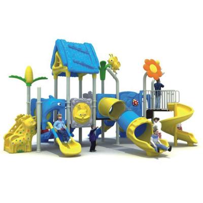 China China Top Quality Outdoor Plastic Tube Slide Playground Slide Equipment Playground Swing And Slide Set for sale