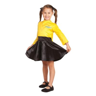 China Sweet dress up as Emma of the Bustles with this fabulous yellow and black outfit princess costume ballet party tutu dress for kids for sale