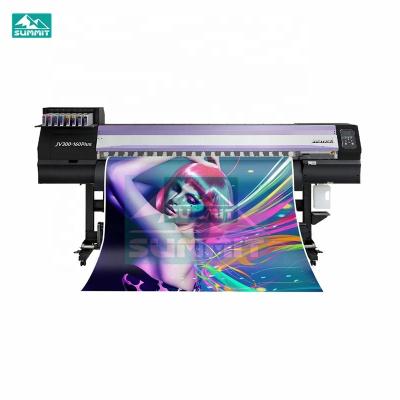 China Sublimation Printing 1.6m Mimaki JV300 JV300-160 Plus Sublimation Eco Solvent Printer With 2 Pcs DX7 Printhead for sale