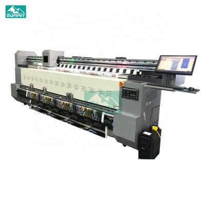 China 3.2m flag/banner/polyester large format flag printer with high quality and speed CMYK sublimation ink for sale