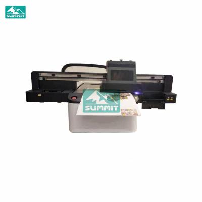 China Print shops Summit SMT-6090 high quality UV flatbed printer with 2or3 EPS on XP600 printheads for sale