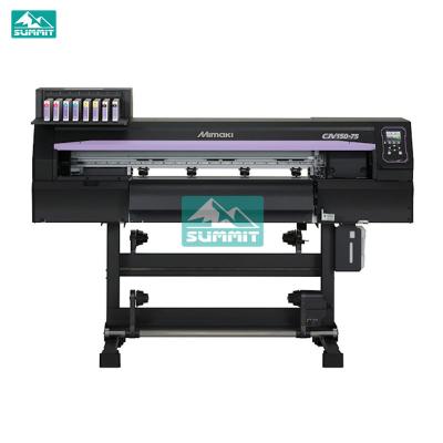 China Print Shops High Redemption Rate! Used Mimaki CJV150-75 Eco Solvent Printer And Cutter With DX7 Printhead for sale