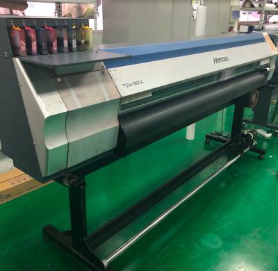 China Mimaki TS34-1800A Used Sublimation Printer 1.8m/72inch With Print Shops 2 Heads for sale