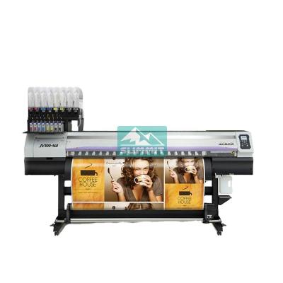 China Garment Shops 80% New 1.6m 64inch Mimaki JV300-160P 2 Piece DX7 Eco Solvent Printer Sublimation Printer for sale