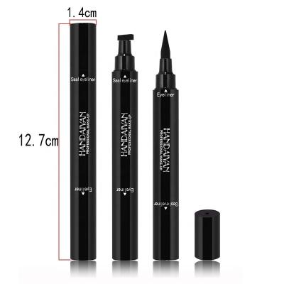 China Wholesale Waterproof Black Eye Waterproof Liner Pencil Water Proof Stamp Liquid Eyeliner for sale