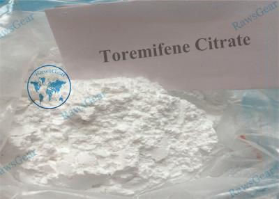 China Anti Estrogen Steroid Raw Powder Toremifene Citrate ( Fareston ) For PCT for sale