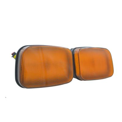 China 24W Square LED Amber Cab Driving Lights Auto Accessories LED Signal Lamps For Truck Off-Road Tractor FK-1024 for sale