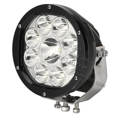 China High Quality CE RoHS 7 Inch 90w Die Cast Aluminum Housing Led Work Light Headlights Led Work Lamp for sale