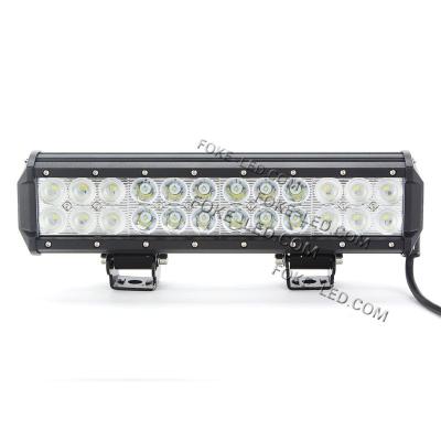 China PC Lens 12 Inch Dual Row Auto Light Bar 72w Led Light Bar For Offroad Truck Jeep for sale