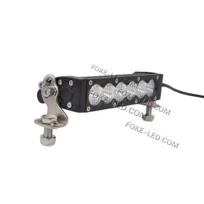 China 12 Volt 30w IP68 Die Cast Aluminum Housing Car Led Light Bar Offroad Light Bar for sale