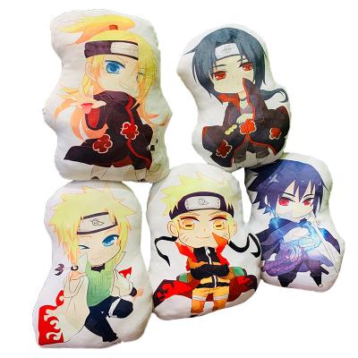 China Special Shaped Sofa Cushion Doll Toys Sasuke Akatsuki Itachi Deidara Manga Double Sided Stuffed Plush Pillow Strange Shapes Anime Shippuden for sale