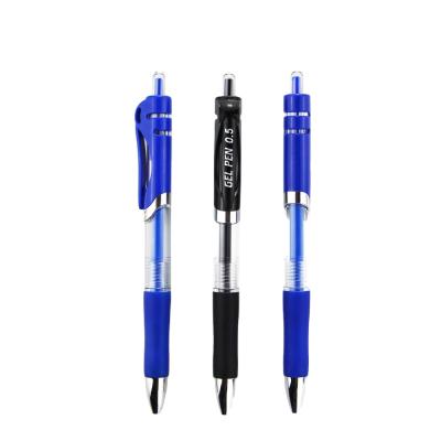 China Normal Plastic Gel Pen Office Supplie Gel Single Ink Pen Gel Pen Custom For Student Office School Stationery for sale