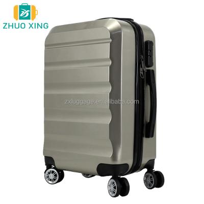 China School\long distance travel\etc. Customized Colorful 20inch Carry On ABS Hard PC Travel Cabin Luggage for sale