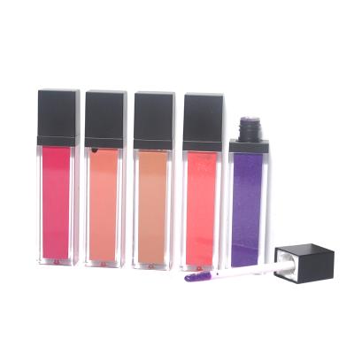 China Custom high quality waterproof multiple colors logo lip gloss lip gloss pigment lip gloss private label lip gloss seller for sale