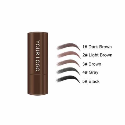 China Waterproof Custom Your Own Low Stamp Eyebrow Moq Eyebrow Stamp And Stencil Shaping Kit With 10 Eyebrow Shapes for sale