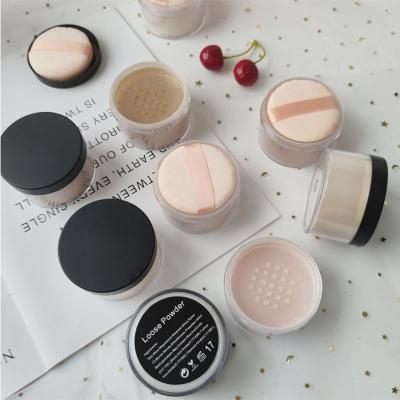 China Foundation Face Foundation Waterproof Waterproof Makeup Loose Powder Professional Private Label Oil Control Setting Mineral Powder for sale