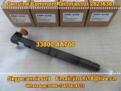 China Delphi Genuine Common Rail Injector 28236381 for HYUNDAI Starex 33800-4A700 for sale