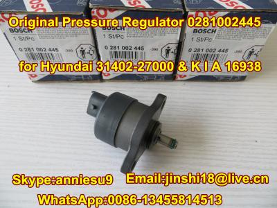 China Bosch Genuine Pressure Regulator 0281002445 for Hyundai 31402-27000 & K I A 16938 for sale