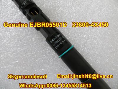 China Delphi Genuine Common Rail Injector EJBR05501D for KIA 33800-4X450 for sale