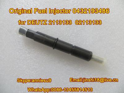 China Diesel fuel injector 0432193486 for DEUTZ 2113133, 02113133 for sale