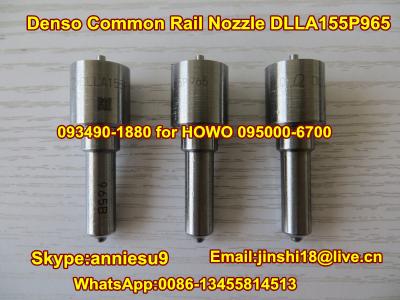 China Bocal comum DLLA155P965 093490-1880 do trilho de Denso para o injector de HOWO 095000-6700 095000-6701 à venda