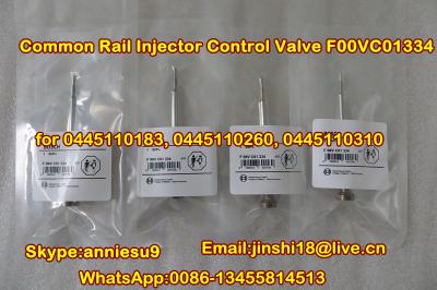 China Válvula de controle comum F00VC01334 do injector do trilho de Bosch para 0445110183 0445110260 0445110310 à venda