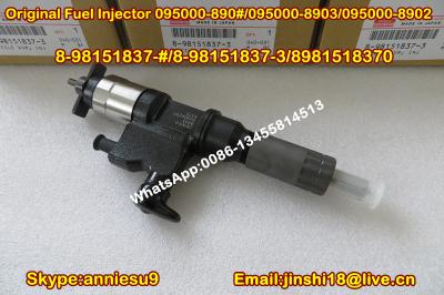 China Denso Genuine Common Rail Injector 095000-8900 095000-8901 095000-8902 for ISUZU 898151837 for sale