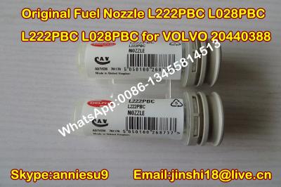 China Delphi Original Fuel Nozzle L222PBC L028PBC for VOLVO 20440388 for sale