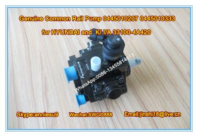 Китай Bosch Genuine Common Rail Pump 0445010207 0445010333 for HYUNDAI & KIA 33100-4A420 продается