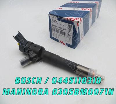 Китай GENUINE AND BRAND NEW DIESEL COMMON RAIL FUEL INJECTOR 0445110310, MAHINDRA 0305BM0071N продается