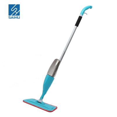 China Household 2023 Automatic Water Jet Mop Cleaning Lazy People Wash Hand Floor Water Absorption Rotary Broom Brushless Cloth Flat for sale