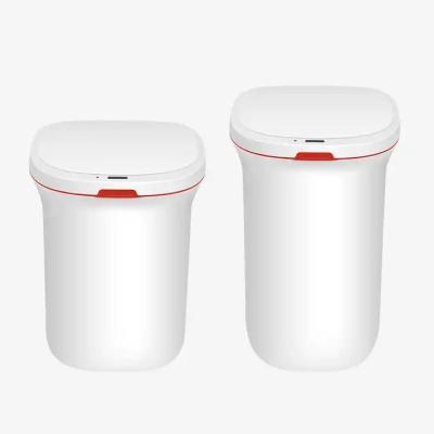 China 2023 Hot Selling Disposable Smart Waste Bins Vacuum Kitchen Large Trash Bin Touchless Smart Trash Can Automatic Trash Can for sale