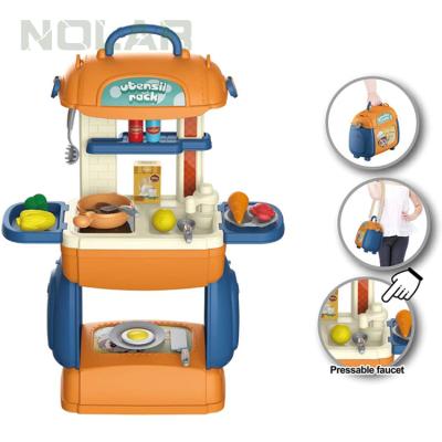 China Baby Cooking Toys Wholesale Music Water Cook Toy Function Baby Kid Girl Chef Big Large Pretend Play Kitchen Set For Girl for sale