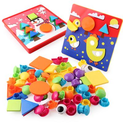 China 2021 jigsaw geometric cartoon jigsaw puzzle arabic educational first grade education for sale