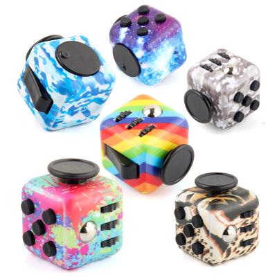 China 6-Side Decompression Stir Toy Decompression Toys Stir Cubes Anxiety Anti Stress Cube For Children And Adults With Autism for sale