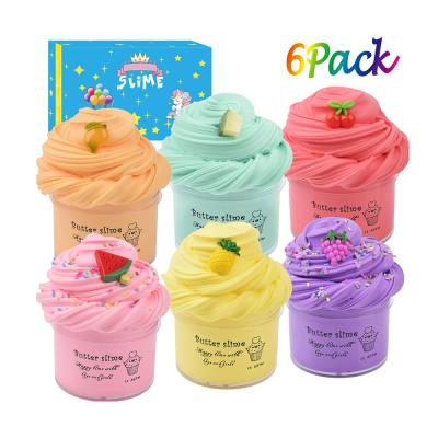 China Hot Selling Cotton Mud Amazon Cotton 6pack Mud Fruit Cake Fluffy Kit à venda