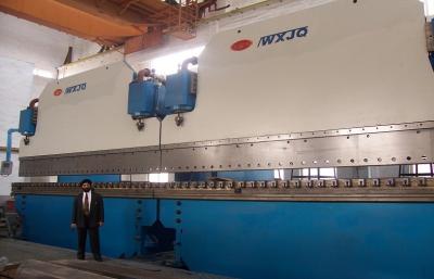 Cina Macchina piegatubi elettrica 14000mm del piatto d'acciaio del freno della stampa di CNC di sincronizzazione in vendita